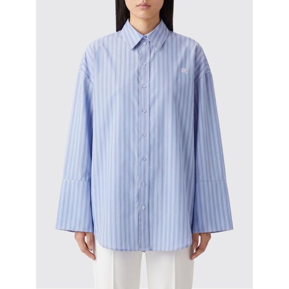 Rotate Shirt Woman Gnawed Blue